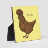 Illustration zum Cartoon von Chamois-Hühnchen Fotoplatte (Vorderseite)