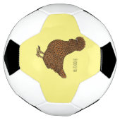 Illustration zum Cartoon von Chamois-Hühnchen Fußball (Gedreht)