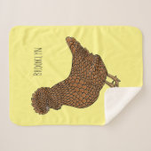 Illustration zum Cartoon von Chamois-Hühnchen Sherpadecke (Vorderseite (Horizontal))