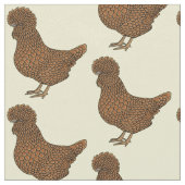 Illustration zum Cartoon von Chamois-Hühnchen Stoff (Nahaufnahme)