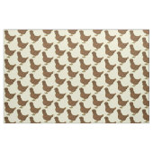 Illustration zum Cartoon von Chamois-Hühnchen Stoff (Fat Quarter (45,7 x 55,9 cm))