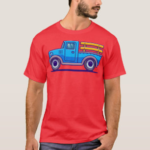 Illustration zum Cartoon von Kraftfahrzeugen T-Shirt