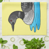 Illustration zum Cartoon von Loonen Geschirrtuch (Gefaltet)