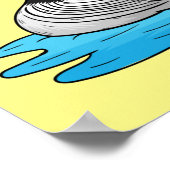 Illustration zum Cartoon von Loonen Poster (Ecke)