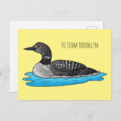 Illustration zum Cartoon von Loonen Postkarte (Vorne/Hinten)