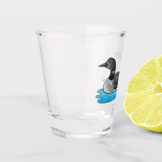 Illustration zum Cartoon von Loonen Schnapsglas (Links)