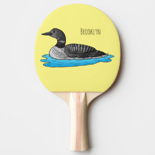 Illustration zum Cartoon von Loonen Tischtennis Schläger