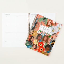 Illustration zum Internationalen Frauentag Planer