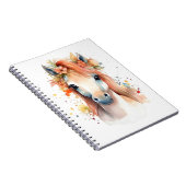 Illustration zum Niedlichen Pferd Notizblock (Rechte Seite)