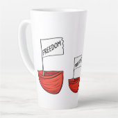 Illustration zum Schiff der nautischen Freiheit Milchtasse (Linke Ecke)