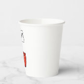 Illustration zum Schiff der nautischen Freiheit Pappbecher (Links)