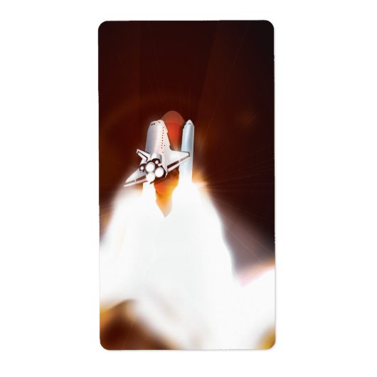 Illustration zum Start von Space Shuttle (Vorne)
