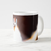 Illustration zum Start von Space Shuttle Jumbo-Tasse (Vorderseite Rechts)