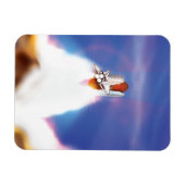 Illustration zum Start von Space Shuttle Magnet (Horizontal)
