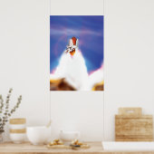 Illustration zum Start von Space Shuttle Poster (Küche)