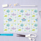 Illustration zum Teapot-Wasserbad Seidenpapier (Handwerk)