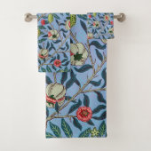 Illustration zum Vintagen Fruchtpomegranat Badhandtuch Set (Insitu)