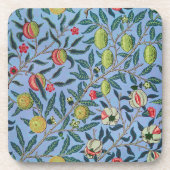 Illustration zum Vintagen Fruchtpomegranat Getränkeuntersetzer (Vorderseite)