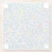 Illustration zum Vintagen Fruchtpomegranat Glasuntersetzer (Rückseite)