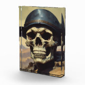 Illustration zum Zeichnen von Ölgemälden auf Skull Fotoblock (Rechts)