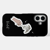 Illustration zur ästhetischen Blume "für Sie" Case-Mate iPhone Hülle (Rückseite (Horizontal))