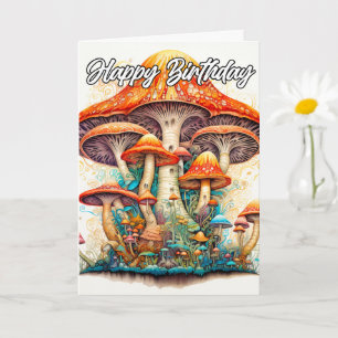 Illustration zur Erdung von Sprouting-Pilzhütte Karte