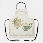 Illustration zur Grafikkunst, Märchenteeppich Schürze (Vorderseite)