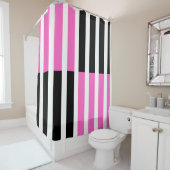 Illustration zur grafischen Form Duschvorhang (Beispiel)