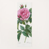 Illustration zur Rose Yogamatte (Vorderseite)