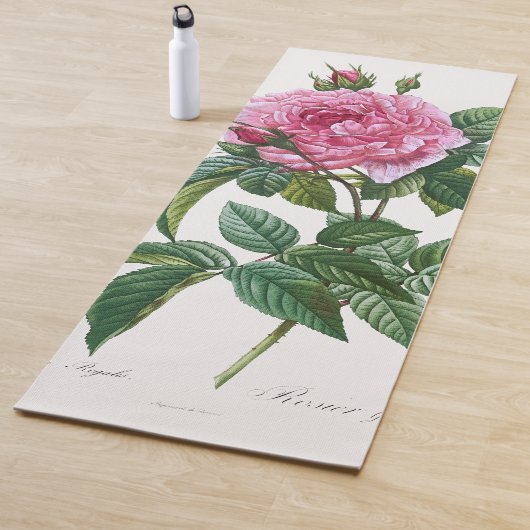 Illustration zur Rose Yogamatte (Beispiel)