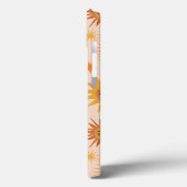 Illustration zur Sonnenfront Orange Wasserfarbe Case-Mate iPhone Hülle (Rückseite / Links)