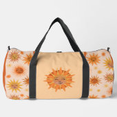 Illustration zur Sonnenfront Orange Wasserfarbe Duffle Bag (Vorderseite)