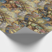 Illustration zur Verbreitung von Tarot-Karten Geschenkpapier (Ecke)