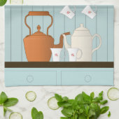 Illustration zur Vintagen Küche Geschirrtuch (Gefaltet)