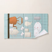 Illustration zur Vintagen Küche Handtuch (Handtuch)
