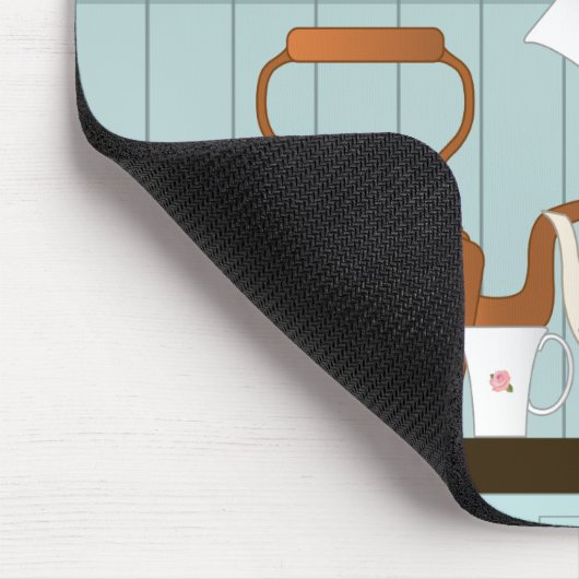 Illustration zur Vintagen Küche Mousepad (Ecke)