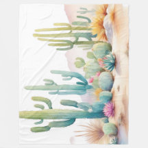 Illustration zur Wasserfarben-Wüste