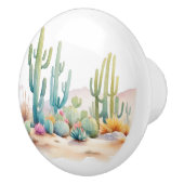 Illustration zur Wasserfarben-Wüste Keramikknauf (Rechts)