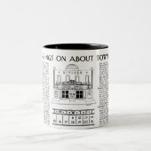 Illustration Zweifarbige Tasse (Mittel)