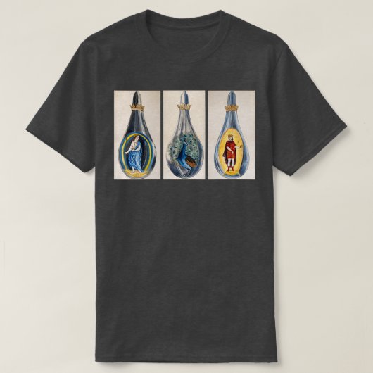 Illustrationen alchemischer Flaschen aus Splendor T-Shirt (Design vorne)