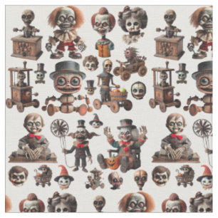 Illustrationen der Modekunst der 20er und 30er Jah Stoff
