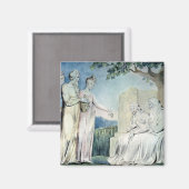 Illustrationen des Buches Arbeit Magnet (Vorderseite/Rückseite)