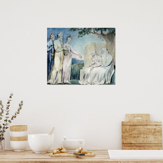 Illustrationen des Buches Arbeit Poster (Küche)