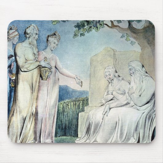 Illustrationen des Buches des Jobs Mousepad (Vorne)