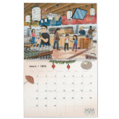 Illustrationen des Taiwan-Kalenders Kalender (Mär 2026)