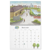 Illustrationen des Taiwan-Kalenders Kalender (Mär 2026)