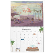 Illustrationen des Taiwan-Kalenders Kalender (Feb 2026)