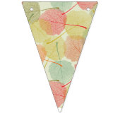 Illustrationen digitales Papier fallen Herbstholz Wimpelkette (Zweite Fahne)