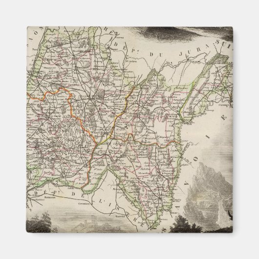 Illustrationen, Landschaften Magnet (Vorne)