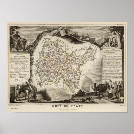 Illustrationen, Landschaften Poster (Vorne)